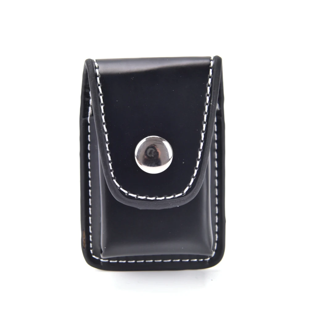 1Pc Windproof Zip Cigarette Lighter Gift Bag Small Box Case For Zippo Super Match High Leather Cover Men Box Holde