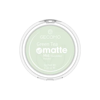 메이크업 컨실러 파우더 녹차, 6 색 페이스 피니시 파우더, 여성 메이크업 루즈 파우더, 방수 소프트 매트, 얼굴 브라이트닝