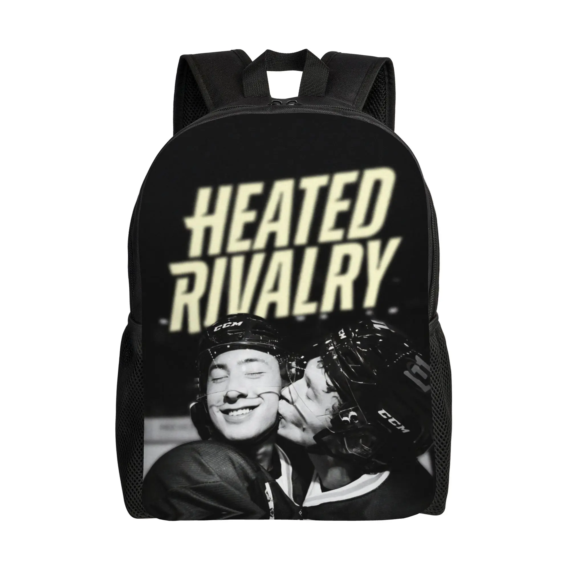 

Heated Rivalry Backpack for Men Women Cool Student Business Daypack Canadian BL Laptop Computer Canvas Bags with Pocket