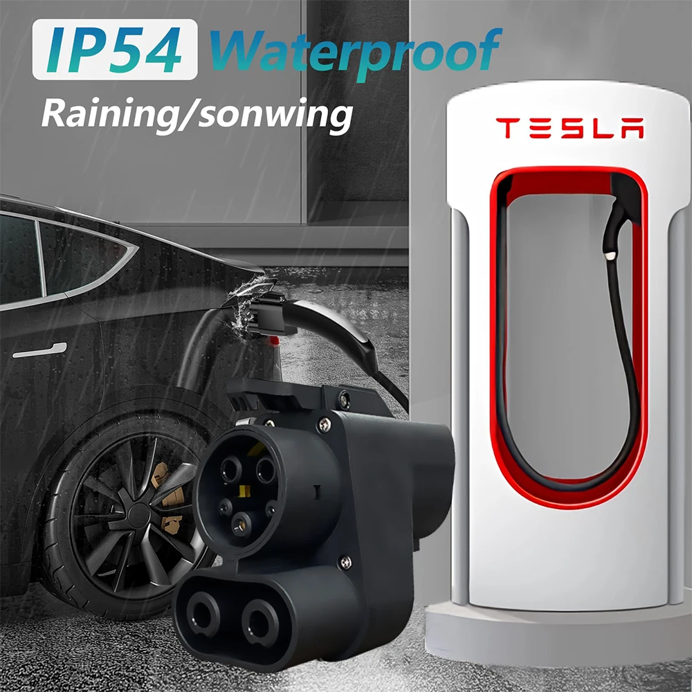 Tesla용 독특한 Nacs to Ccs1 Dc 어댑터 Ev 충전기 어댑터 전기 자동차 어댑터 썸네일 5