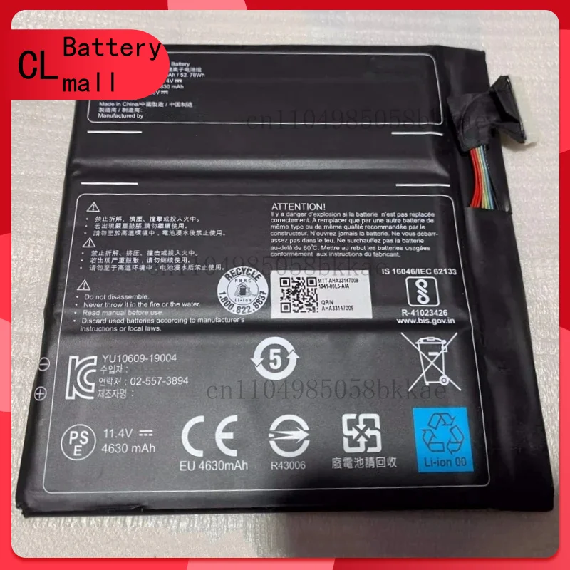 

Для GIGABYTE J03 YU10609-19004 аккумулятор для ноутбука 11,4 В 52,78 Втч для Wacom MobileStudio Pro 13 DTH-W1321 DTHW1321HK0D DTHW1321LK0D