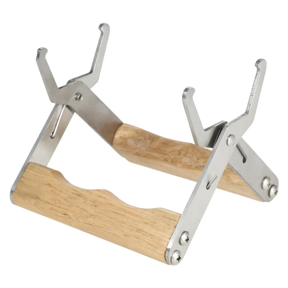 Reliable Beehive Frame Clip Lifter Beekeeping Tool Ergonomic Grip Handling Prevents Accidental Lift during Bee Spleen
