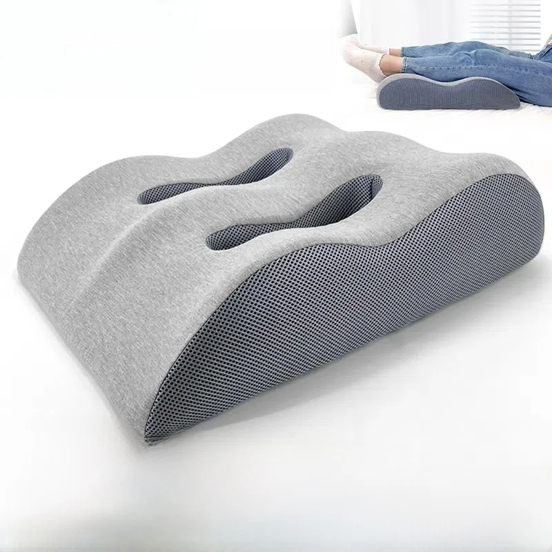 

Подушка для подъема ног, подставка для ног, опора для кровати, для беременных, при варикозном расширении вен, подушка для ног, регулируемая по высоте, из пены с эффектом памяти, для офисного использования