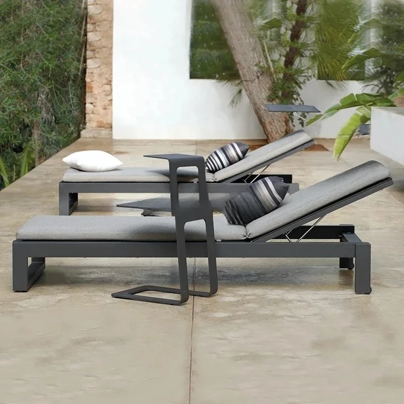 Beach Loungers for Poolside and Garden - Stylish Chaise Lounge Chairs for Terrace Relaxation and Leisure