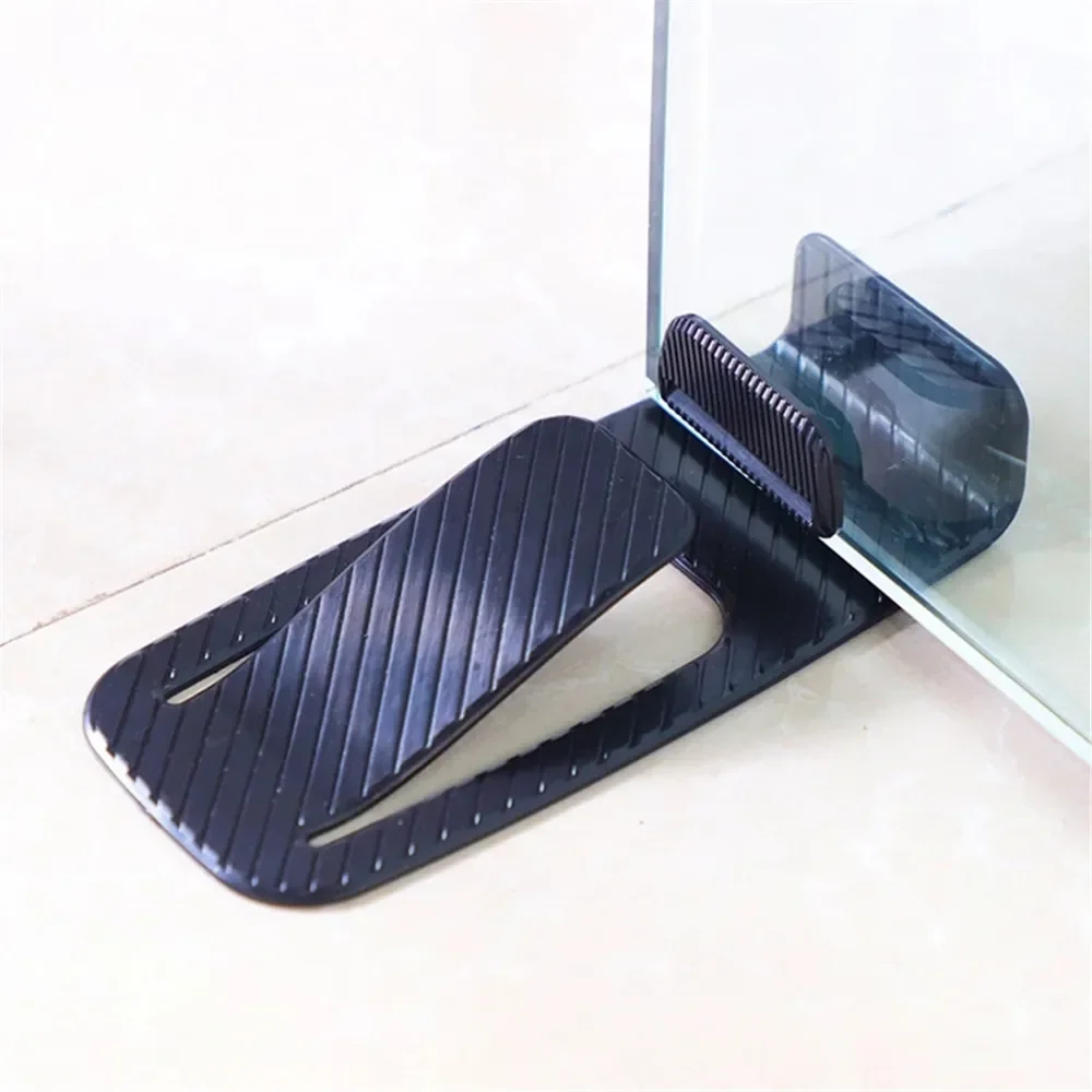 Multi-function Door Stopper Safety Protector Creative Door Open Wedge Shaped Holder Safe Floor Door Stopper