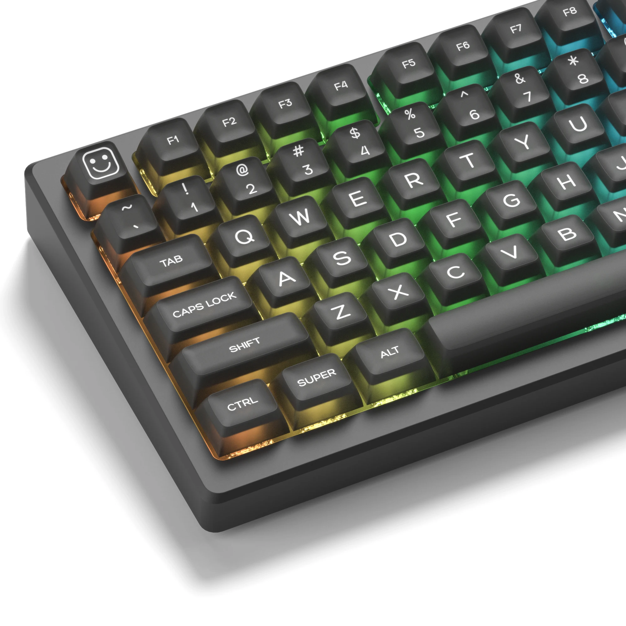 WOMIER Black Jade SA Profile 140 Keys Keycaps Double Shot PBT