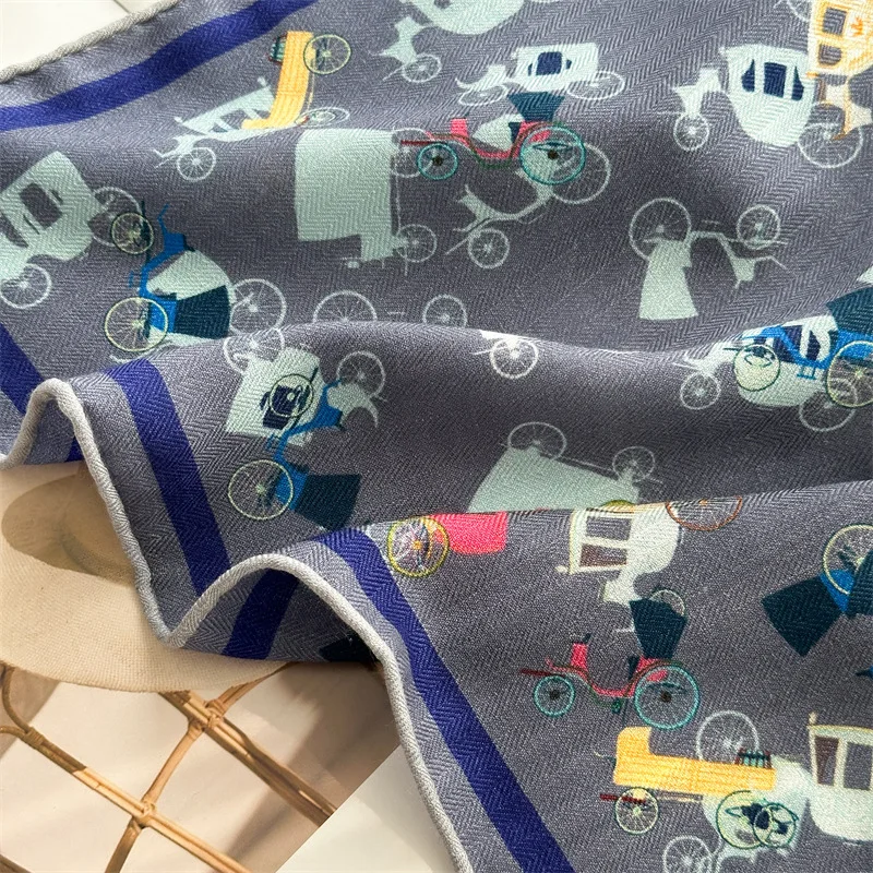 الحرير الصوف مزيج الشتاء وشاح 65 سنتيمتر اليد توالت حواف الأوشحة الفاخرة مصمم الأوشحة الدفء شال سرق هدية الكريسماس عاشق