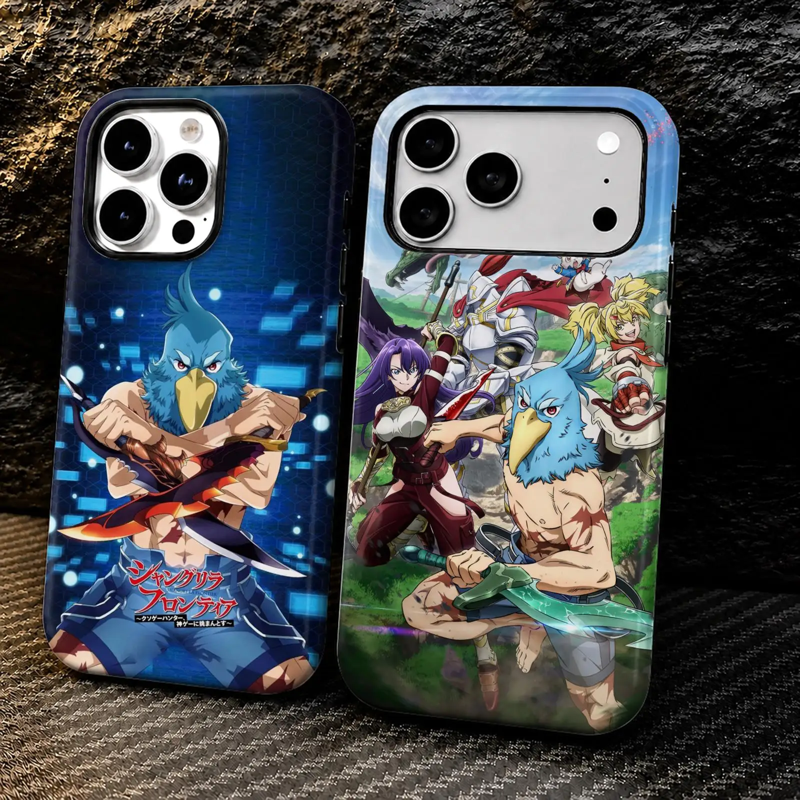 Anime S-Shangri L-La F-Frontier Phone Case For iPhone 17 16 15 14 13 12 11 Pro Max Dual-Layer Back Shockproof Protective Cover