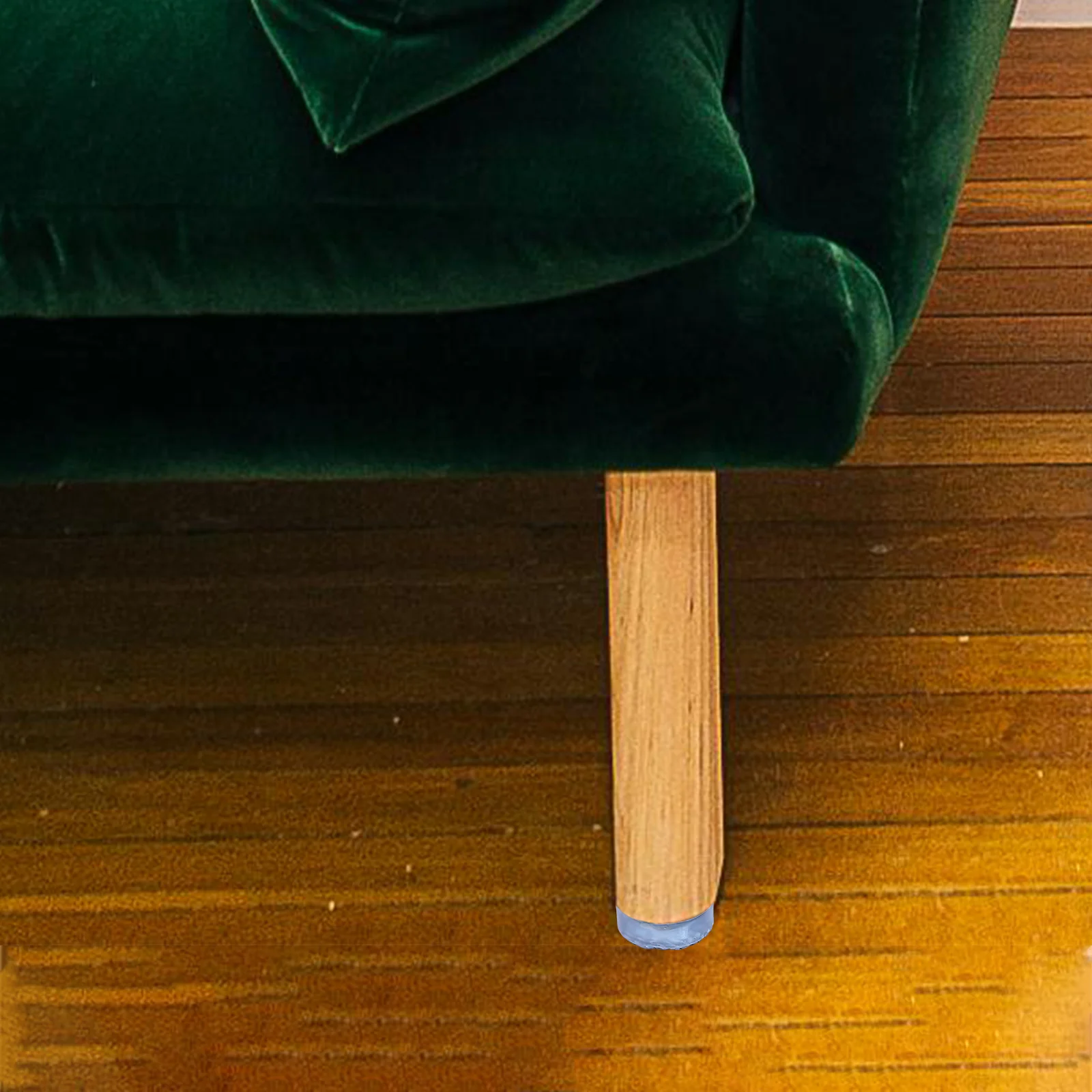 

10Pcs Soft Pads Furniture Foot Clear Silicone Non-Slip Wear-Resistant Floor Protectors for Hardwood Tables Chairs Desks Cabinets