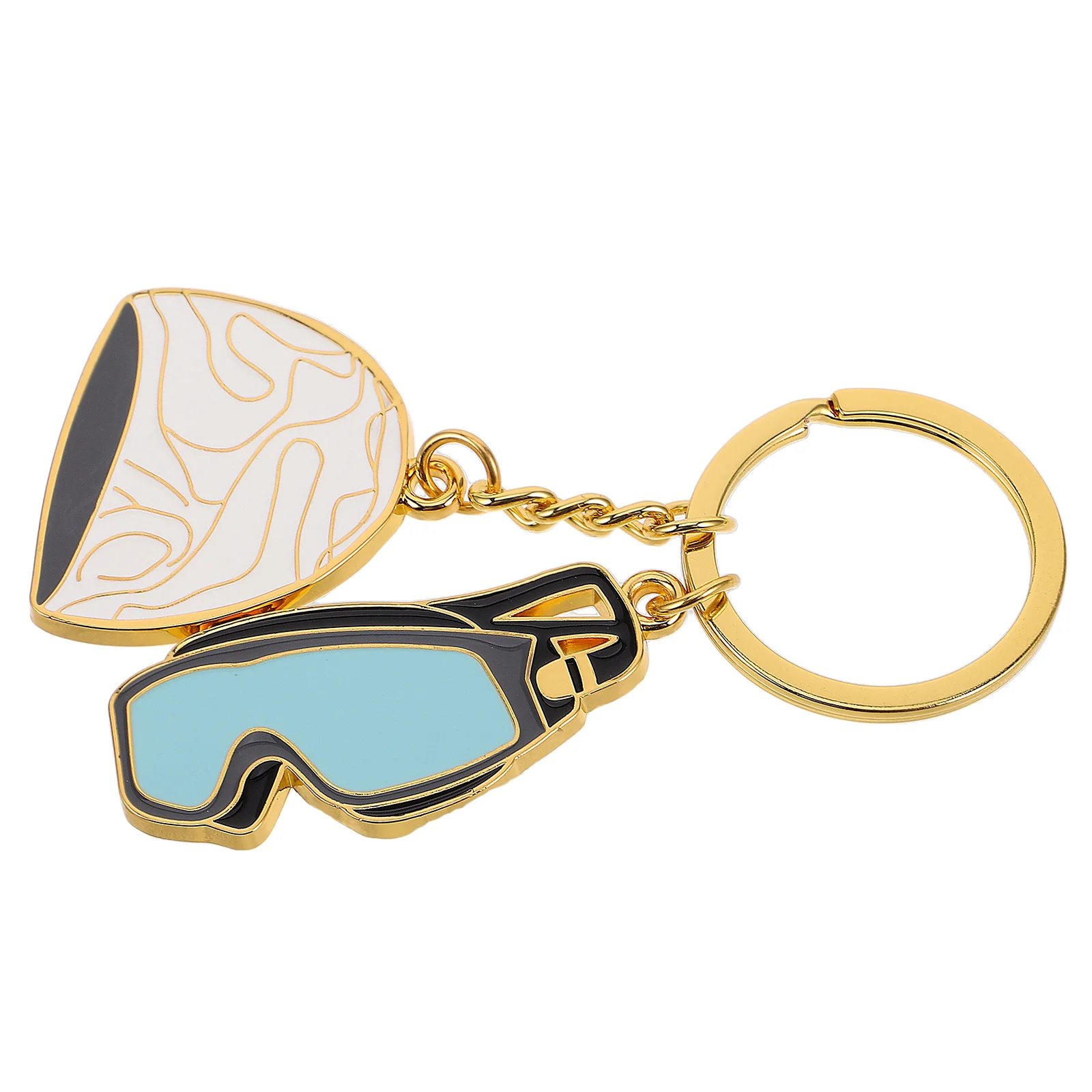 

Jewelry Swimming Keychain Delicate Charms Decorative Pendant Just Keeping Car Decoration
