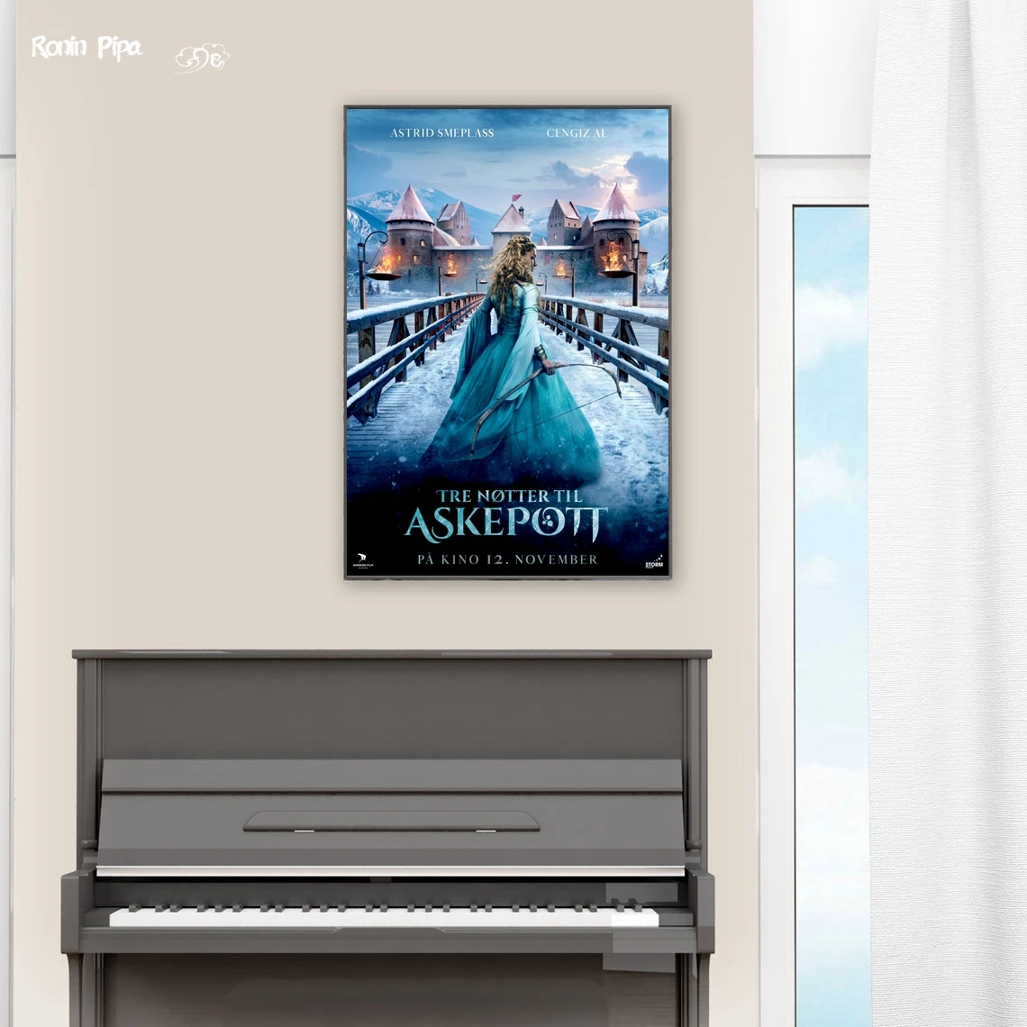 Three Wishes For Cinderella Classic Movie Poster Art Print Canvas Painting Wall Pictures Living Room Home Decor (No Frame)