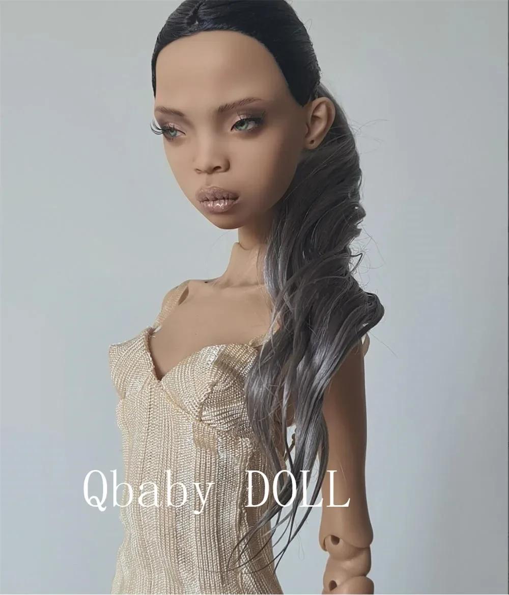 New bjd sd doll Tawny 1/4 Birthday Girl Gift High-quality Articulated Puppet Toy  Dolly Model  Nude Local Makeup Free shipping