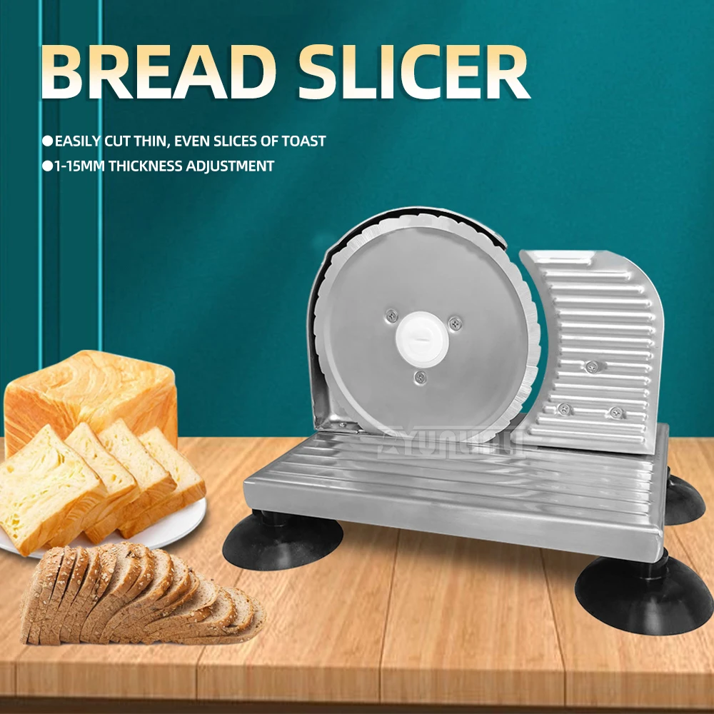 ماكينة تقطيع الخبز اليدوية ماكينة تقطيع الخبز التجارية القابلة للتعديل للجبن