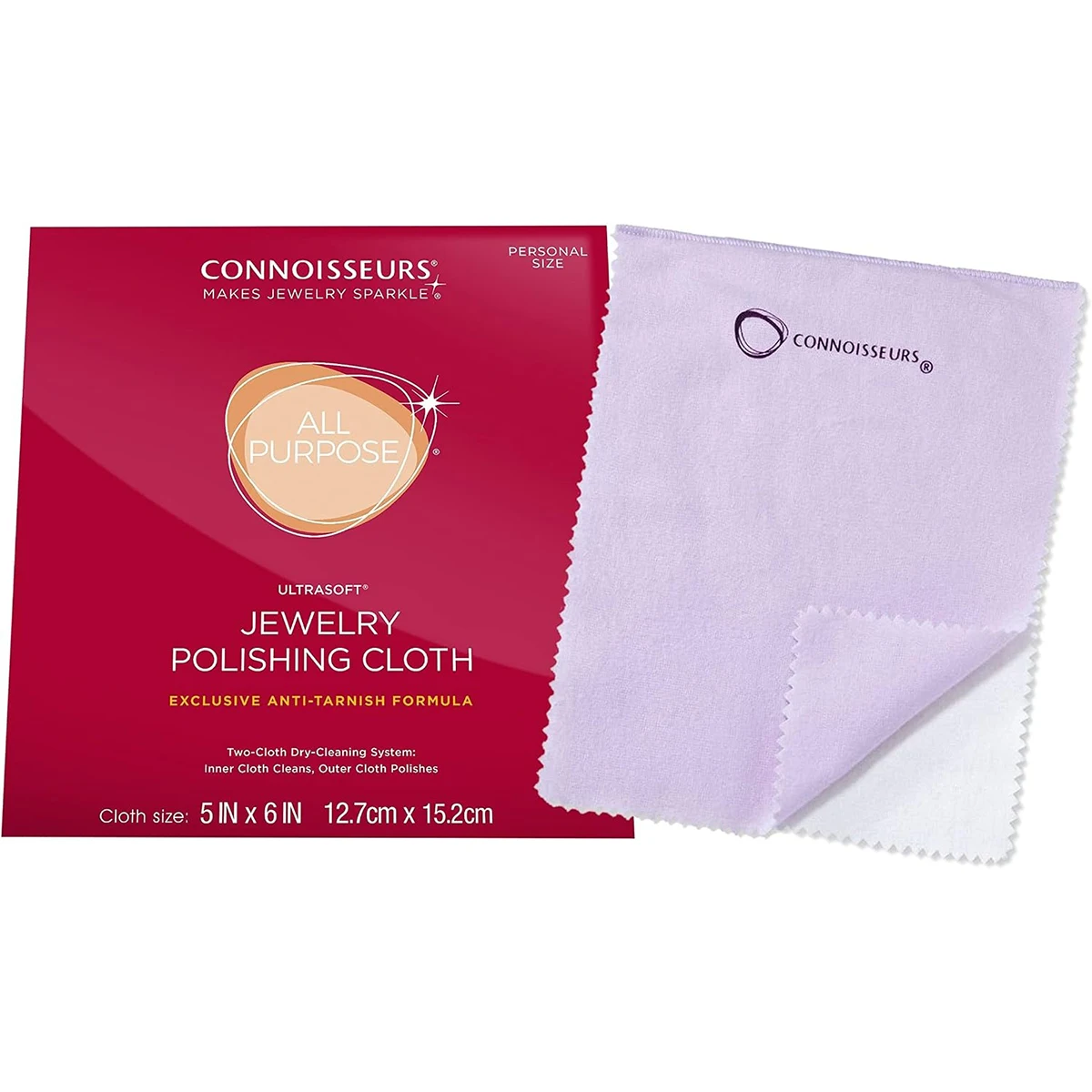 Connoisseurs All Purpose Jewelery Polishing Cloth 5