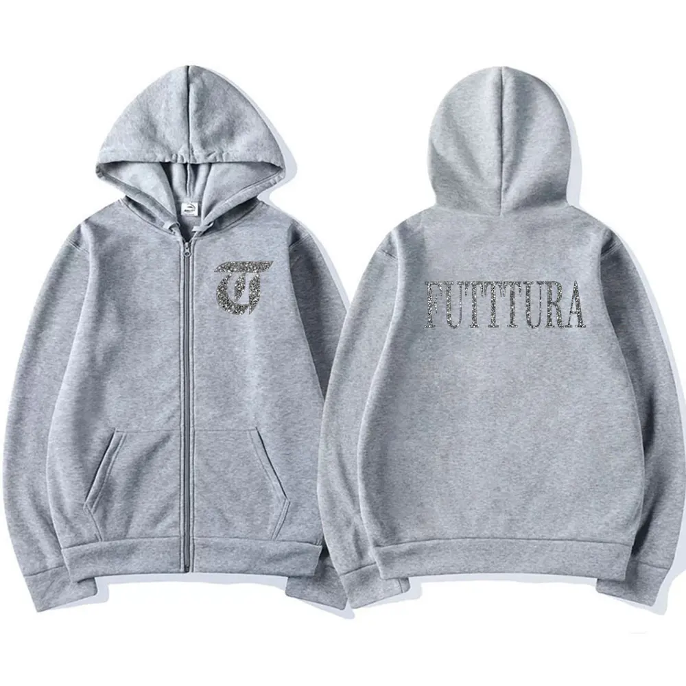 ألبوم المغني تيني ستوسل فوديرا شعار سستة هوديس الرجال النساء خمر الكلاسيكية الجمالية زمم بلوزات المتضخم هوديي #6