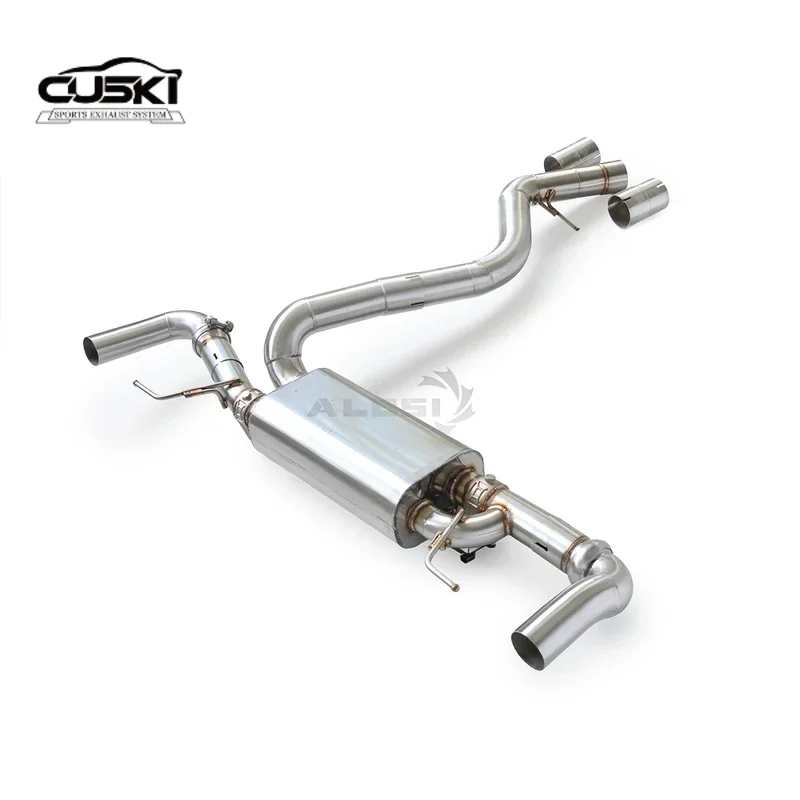 

Valve sport exhaust muffler suitable for BMW 225I G42 B48 2.0T 2020-2024 stainless steel automotive exhaust parts exhaust system