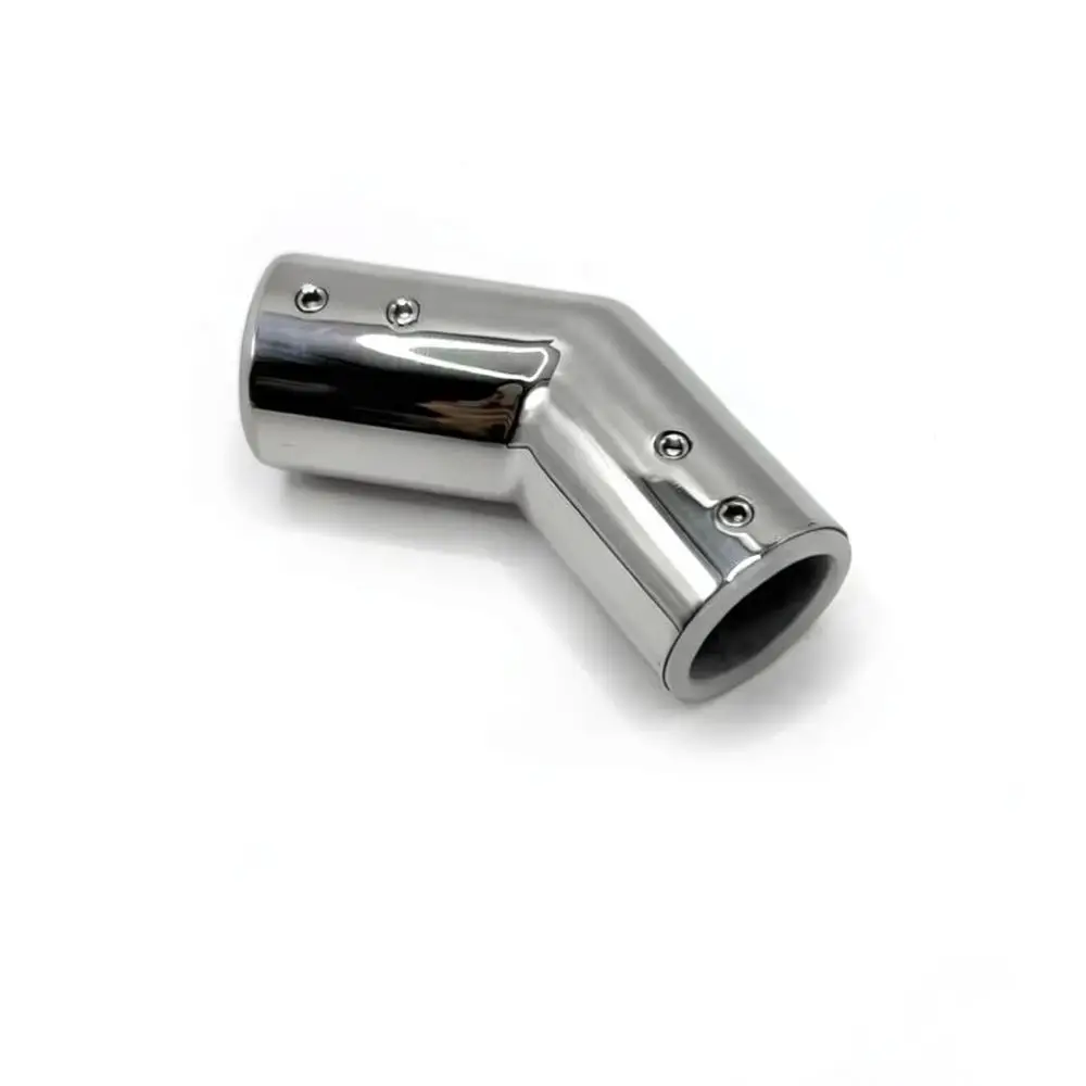 Stainless Steel Shower Room Glass Door Connector Pipe Fitting Stabilizing Hardware Modern Bathroom Support Accessory