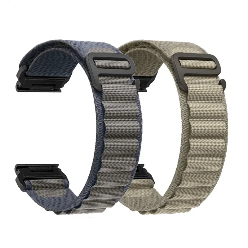 22Mm 26Mm Nylon Snelspanband Voor Garmin Fenix 7X8 7 Pro Fenix 6X6 5x 5Plus Tactix 7 Voorloper 965 955 Enduro 3 2 Lusband