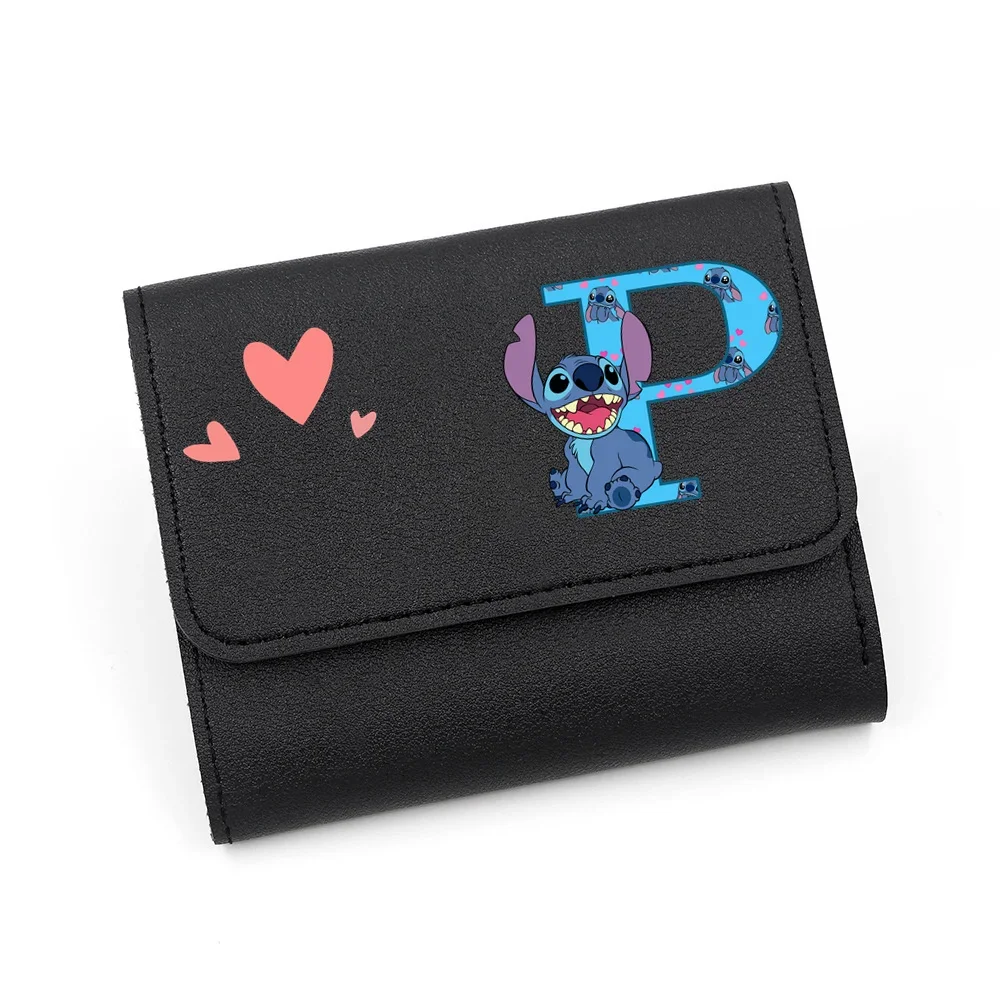 Stitch Disney 26 Engelse Alfabet Vrouwen Tas Vrouwen Portemonnee Portemonnee Vrouwelijke Portemonnee Kawaii Stitch Portemonnee Vrouwen Portemonnee Portemonnee