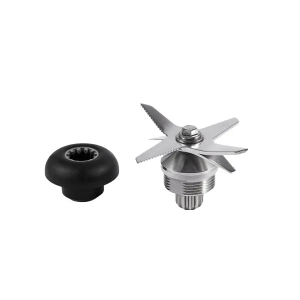 

Quality Stainless Steel Silver+Black Blade and Drive Socket Combo Kit for Blender Parts