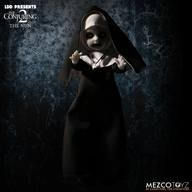 

100% Original Mezco Toyz Living Dead Dolls LDD Present The Nun Conjuring 2 The Nun Valak Genuine In Stock Figure Model Toys