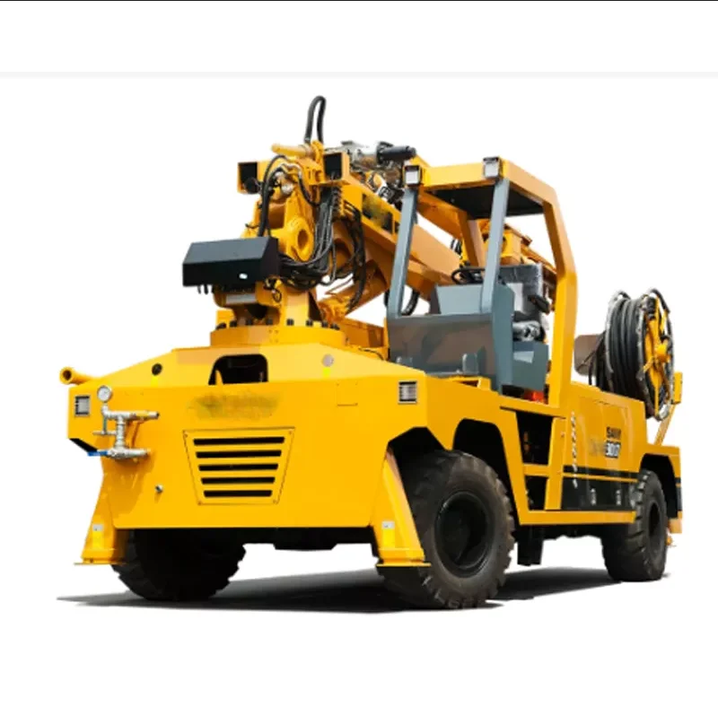 Wet Concrete Spraying Machine Shotcrete Machine Truck Mounted Hydraulic Power Pack for Tunnel Primary Support