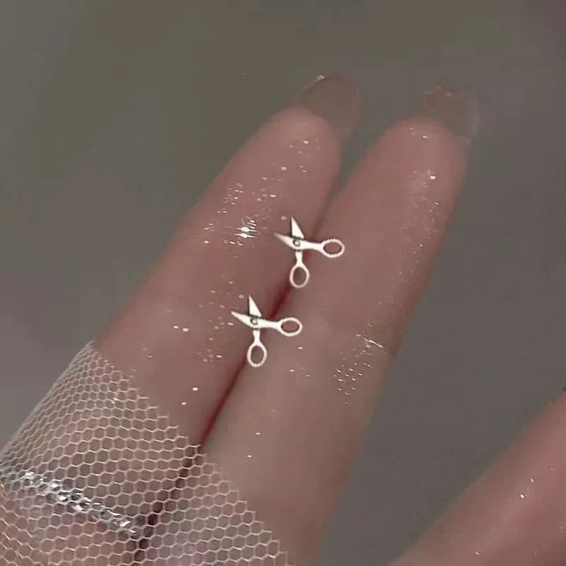 Trendy Mini Rhinestones Stud Earrings for Women Girls Daily Jewelry Cute Round Geometry Small Earrings Accessories - detail 18