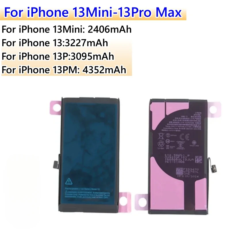 

Сменный аккумулятор для iPhone 13/13 Mini/13 pro Max/13 Pro с инструментами