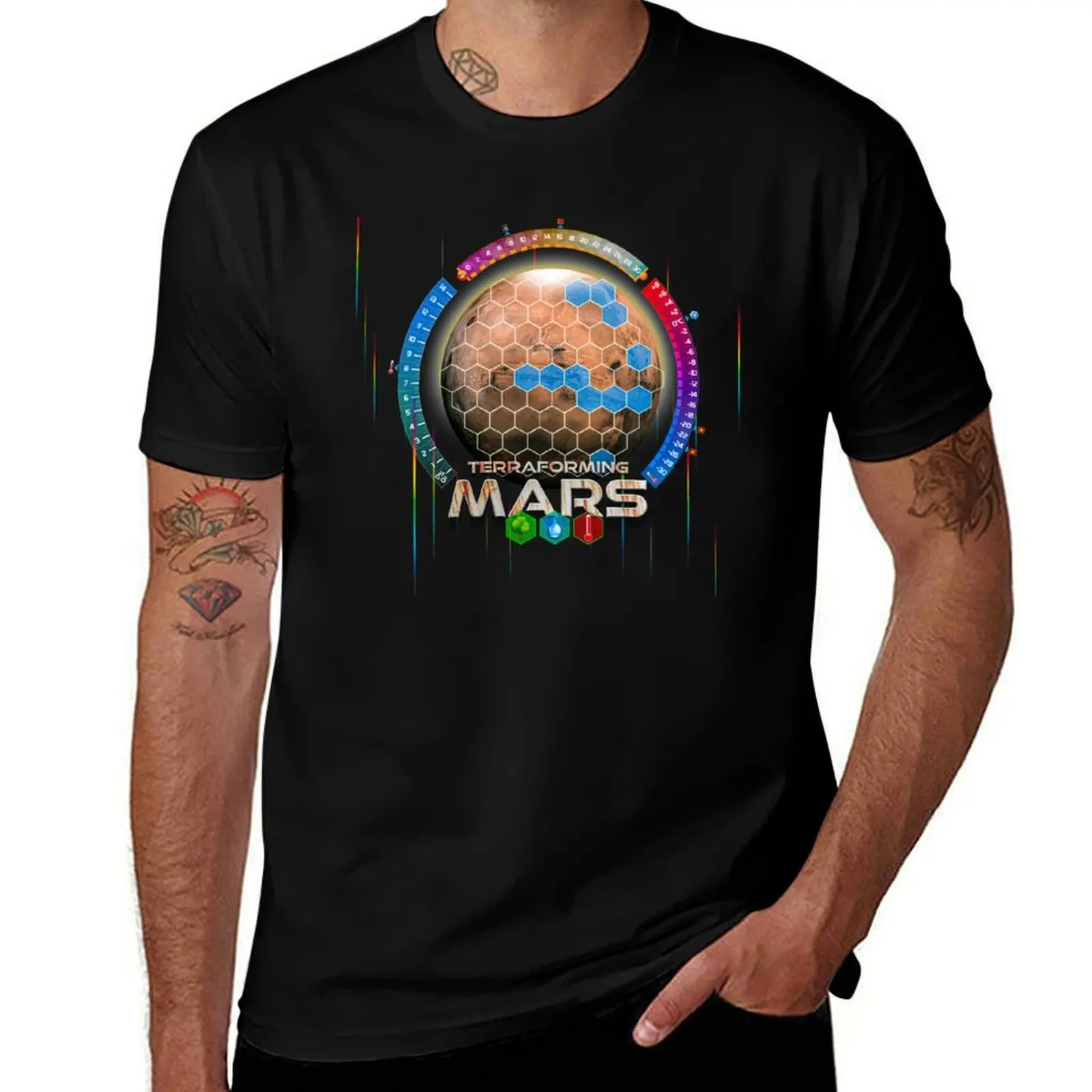 

Terraforming Mars Inspired T-Shirt Daily Wear Print T-Shirt