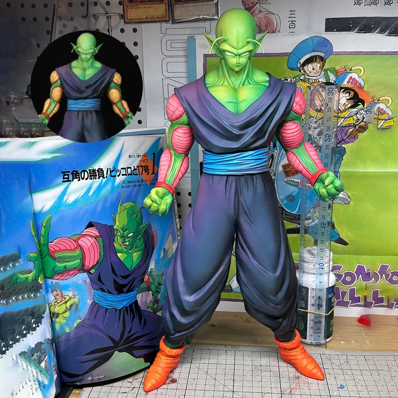 

In Stock 35cm Dragon Ball Piccolo Anime Figures Piccolo Figure Two Hand Pvc Statue Desktop Collection Model Toys Birthday Gifts