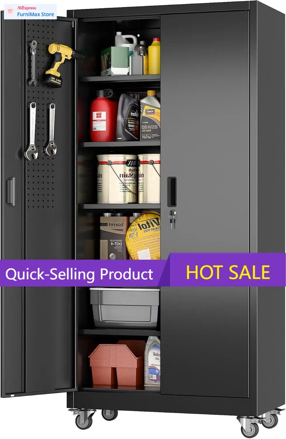 Upgraded Garage Sto…