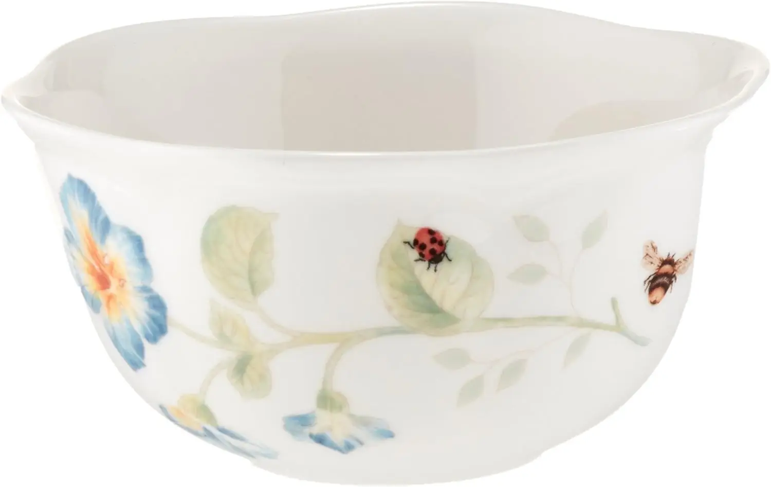 865075 Butterfly Meadow 28-Piece Dinnerware Set, White