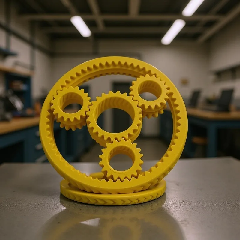 Sprockets Ring Fidget Spinner Roller Fingertip Flywheel EDC Relieve Stress Relief Sensory Toy Anti Anxiety For Children