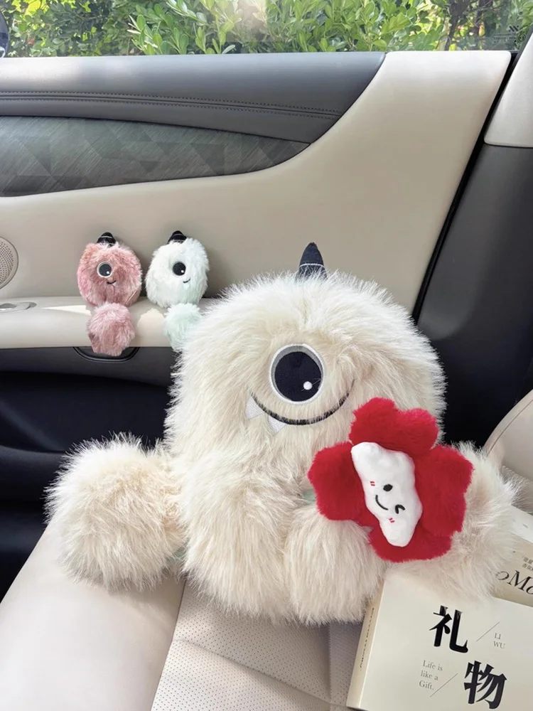 Emma Molly Momo gros oeil parfum elfe Mini peluche poupée voiture désodorisant sac charme décoration de la maison ornement multi scène cadeau