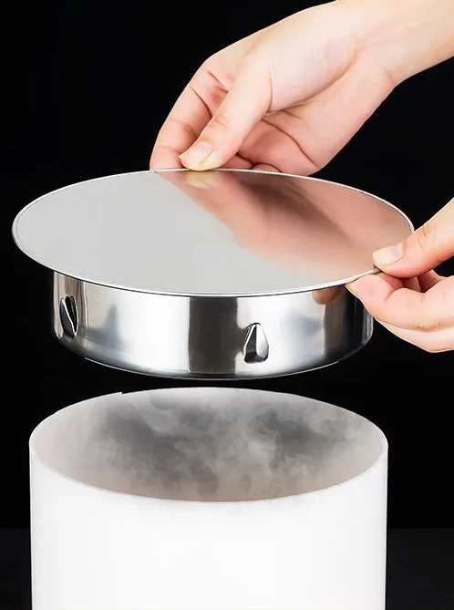 Chimney Hole Lid Stove Pipe Cover Inner Plug Cover Stainless Steel Stove Pipe Ventilation Ducts Wall Air Outlet Odor Proof Plug