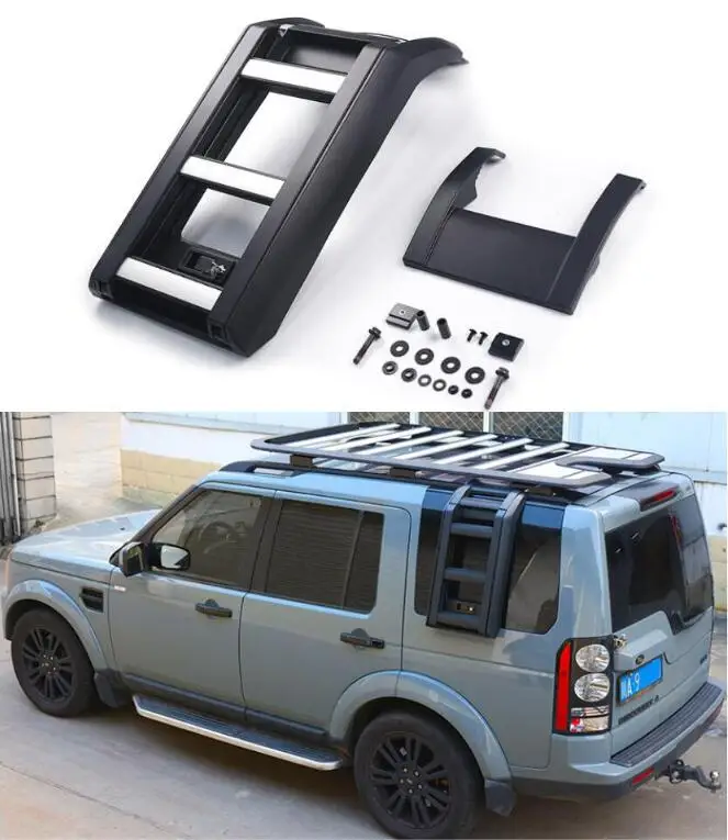 Per Land Rover Defender 90 110 2020 2021 2022 2023 accessori speciali scaletta da tetto pieghevole in acciaio inossidabile