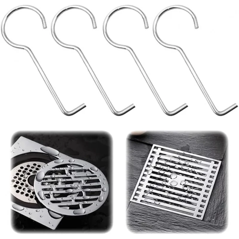 خطاف رفع 4 خطافات - دش من الفولاذ المقاوم للصدأ للتنظيف اليومي