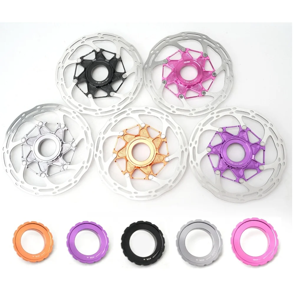 

1 Pcs Centerlock Disc Mountain Road Bicycle Disc Brake Steel With Ultra-light Outdoors 140mm 160mm Bicycle Replacement Parts