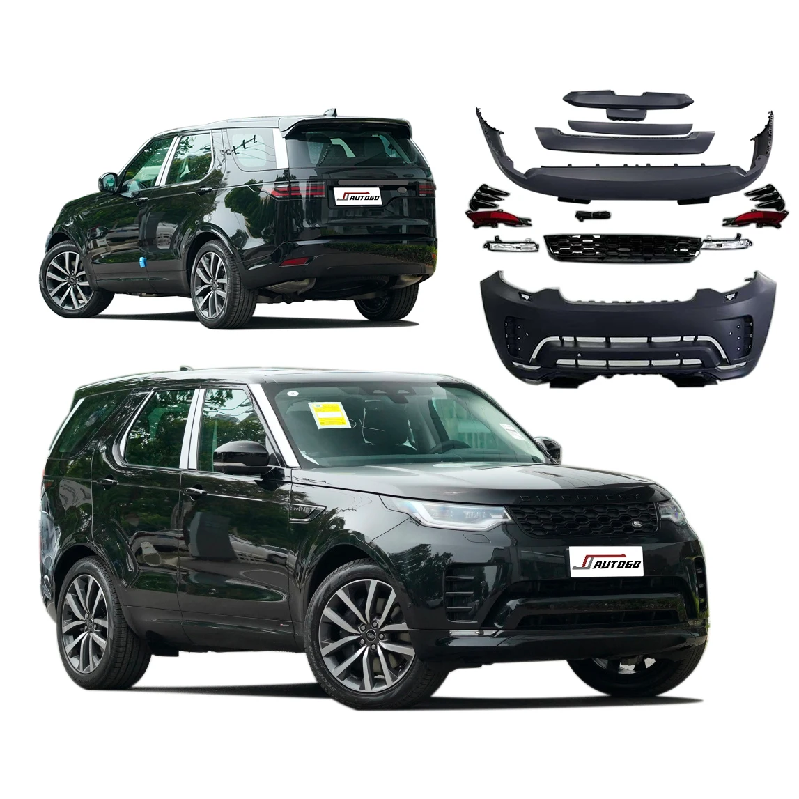 

Auto Tuning Parts and Accessories Body kit For Land Rover Discovery 5 L462 2017-2020 Update to 2021+ style bumper assembly