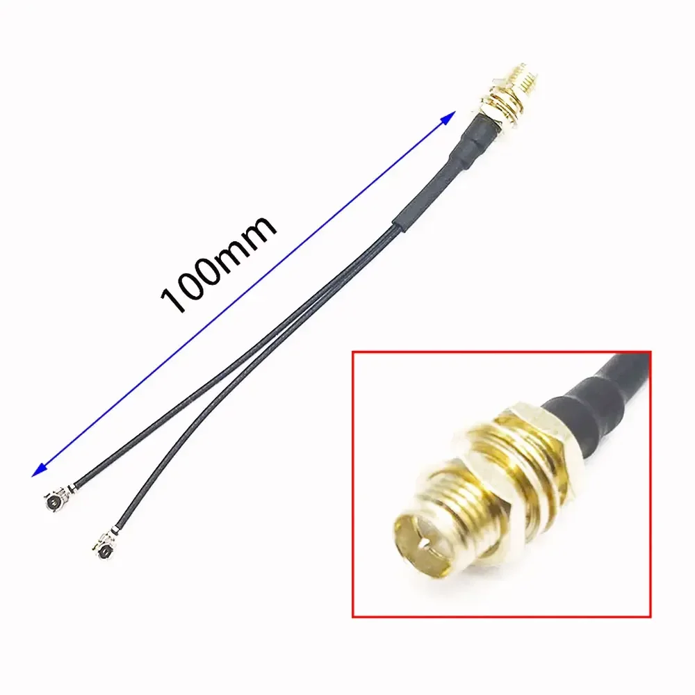 Dual IPEX1 auf SMA-Buchse Pigtail-Kabel für DJI O3 O4 Air Unit MHF1 IPX U.FL RG1.13 FPV Drohnen-Antennenadapter Ersatzteile – Detail 5