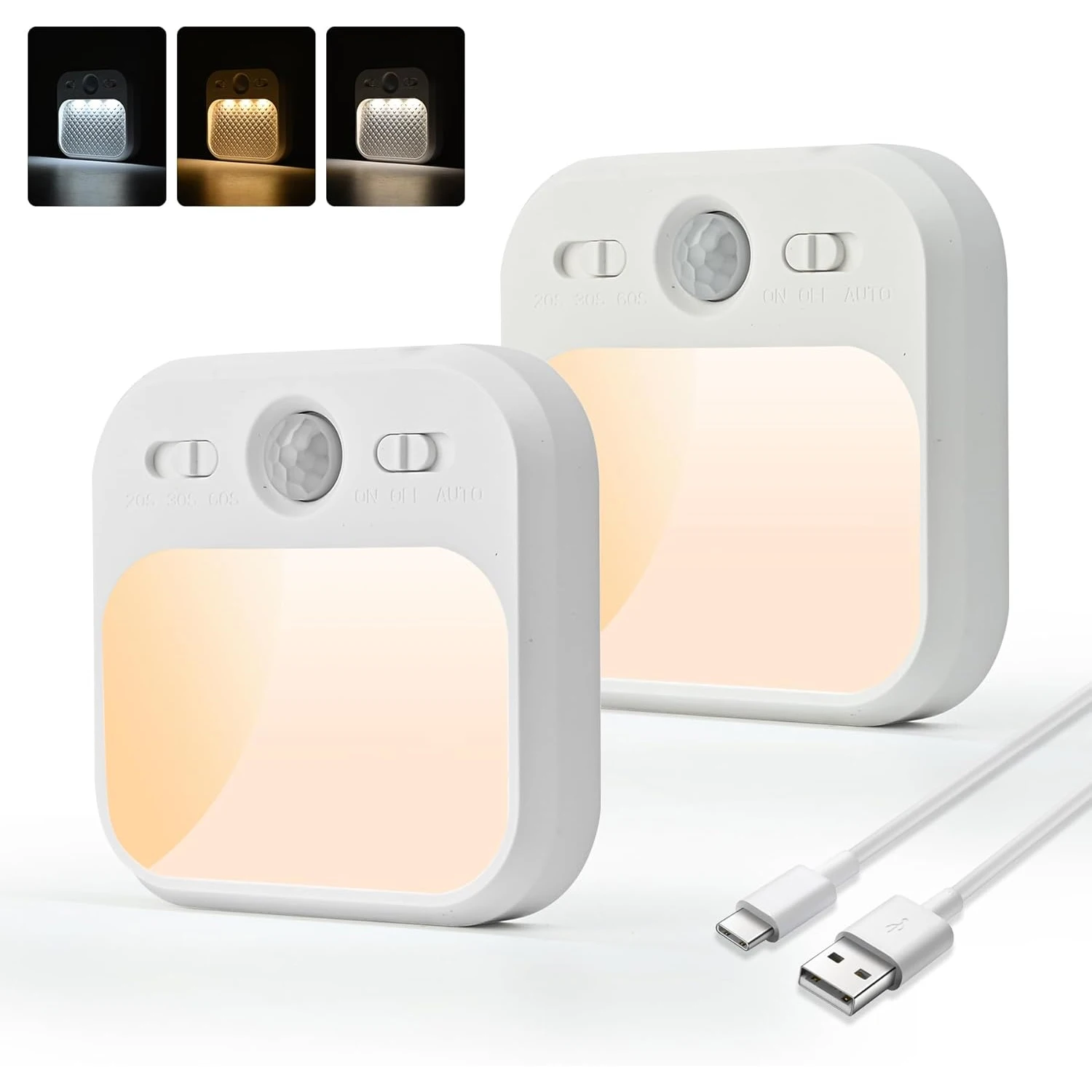 1Pc/2Pcs Rechargeab…