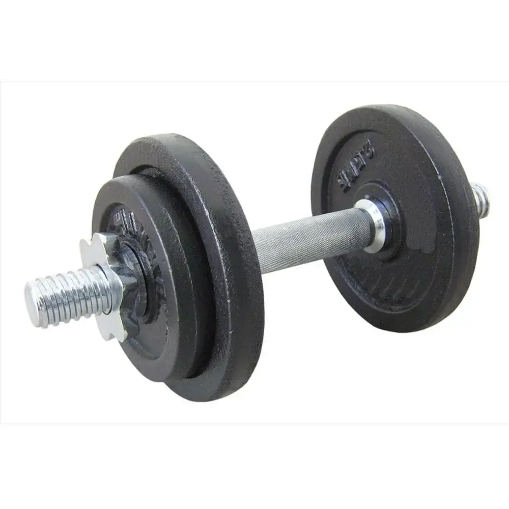 Top Quality Gym equipment 50kg black painting adjustable dumbbell barbell set Weight Lifting Exercise dumbbells