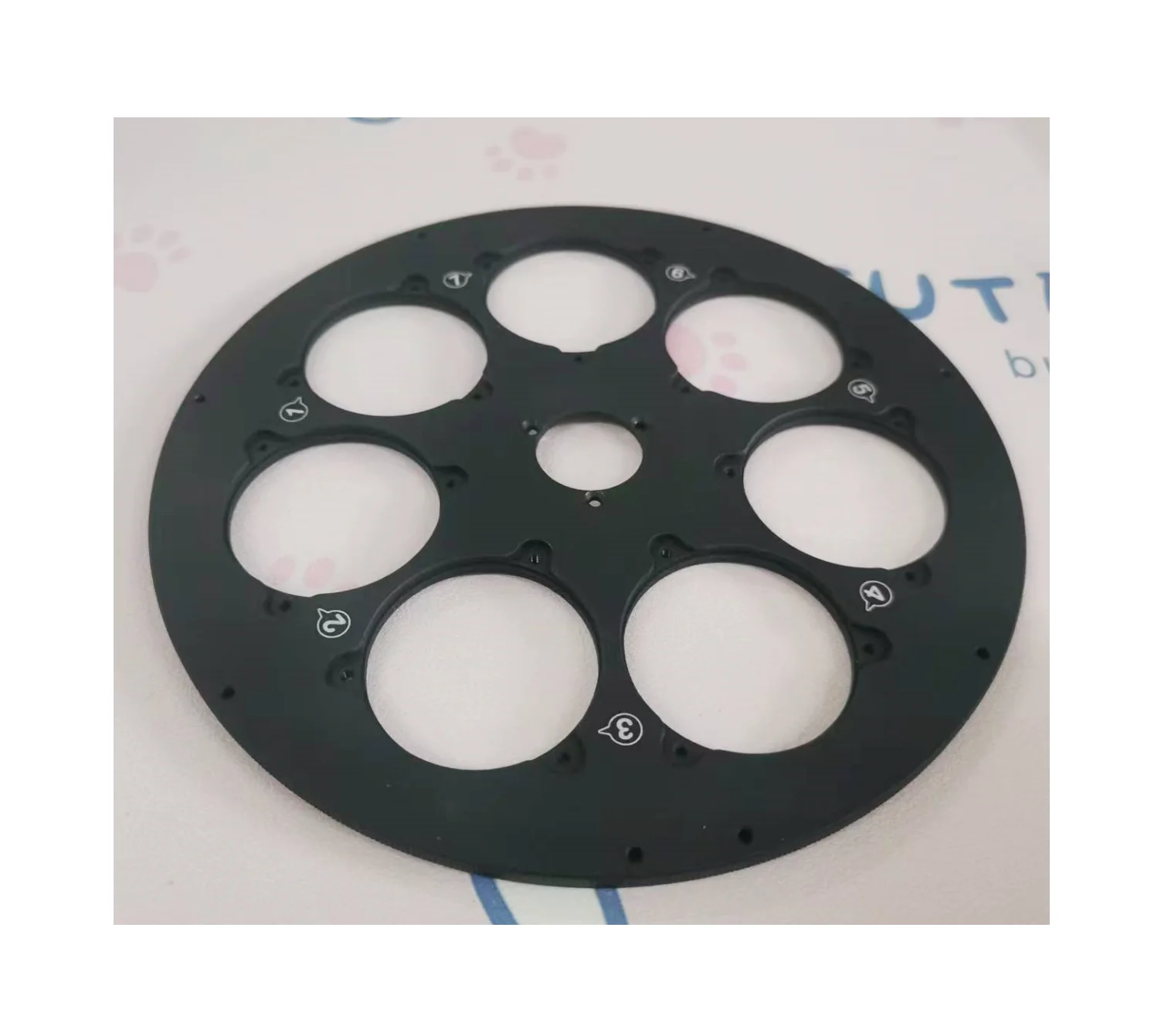 QHYCCD QHYCFW3 Third-Generation Filter Wheel Internal Single Filter Disc 7x36mm 5x2 Inches Astronomical Accessories