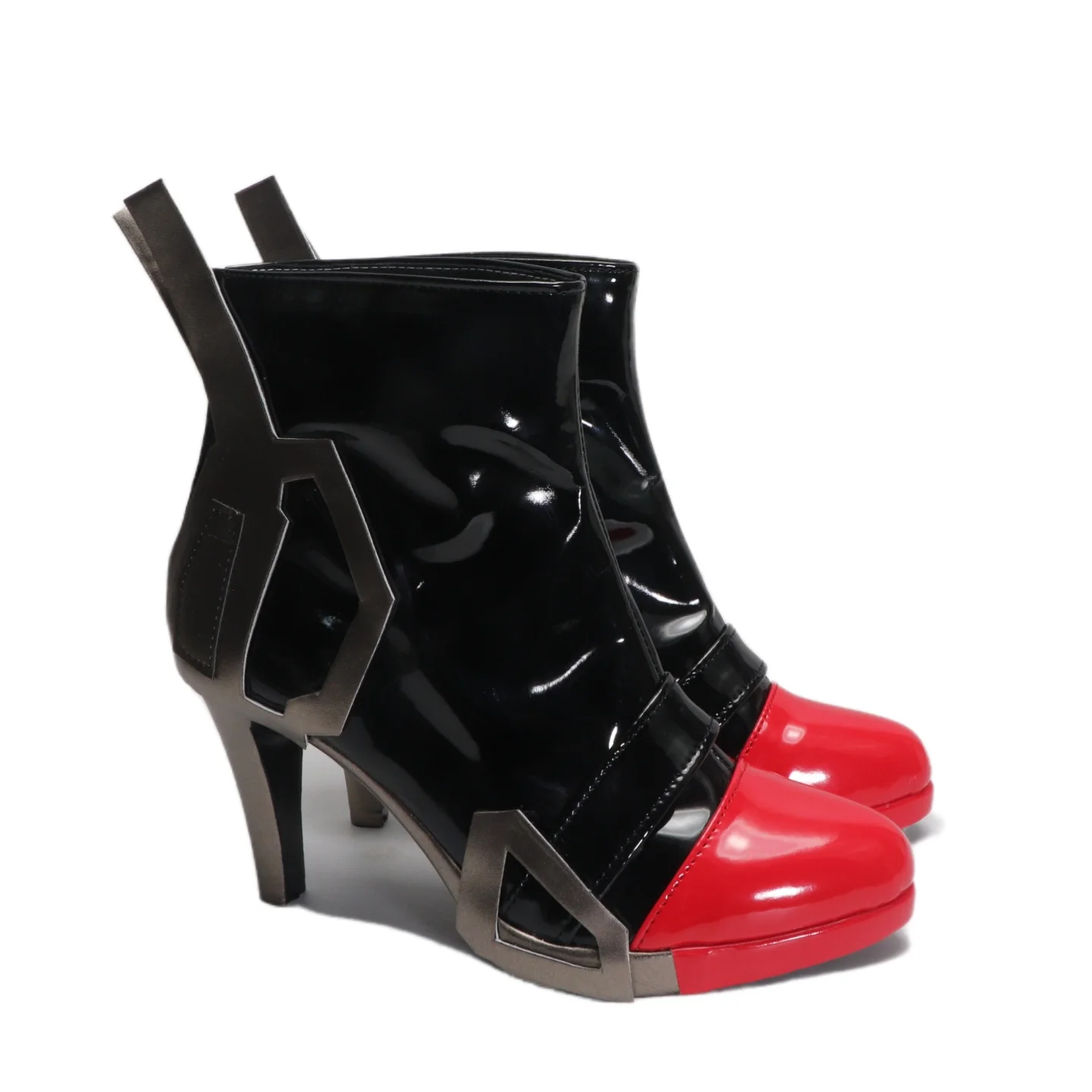 Anime Game Shoes NIKKE Little Red Riding Hood Cosplay Boots Halloween Costume Accessories Props Made