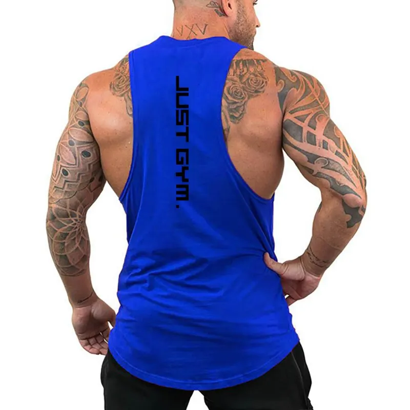 Men\'s Jogging Undershirt Workout Fitness Comfortable Sleeveless T-Shirt Outdoor Sports Running Fashion Breathable Loose Vest