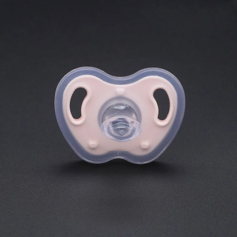 1PCs Cute Silicone Baby Pacifiers Candy Colors Safe Food Grade Baby Nipples Pacifiers