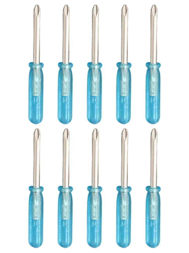 10*Mini Slotted Cross Screwdrivers Portable Screw Driver For X-Box Laptop Screw Drivers Hand Tool 1.5/2.0/3.0mm