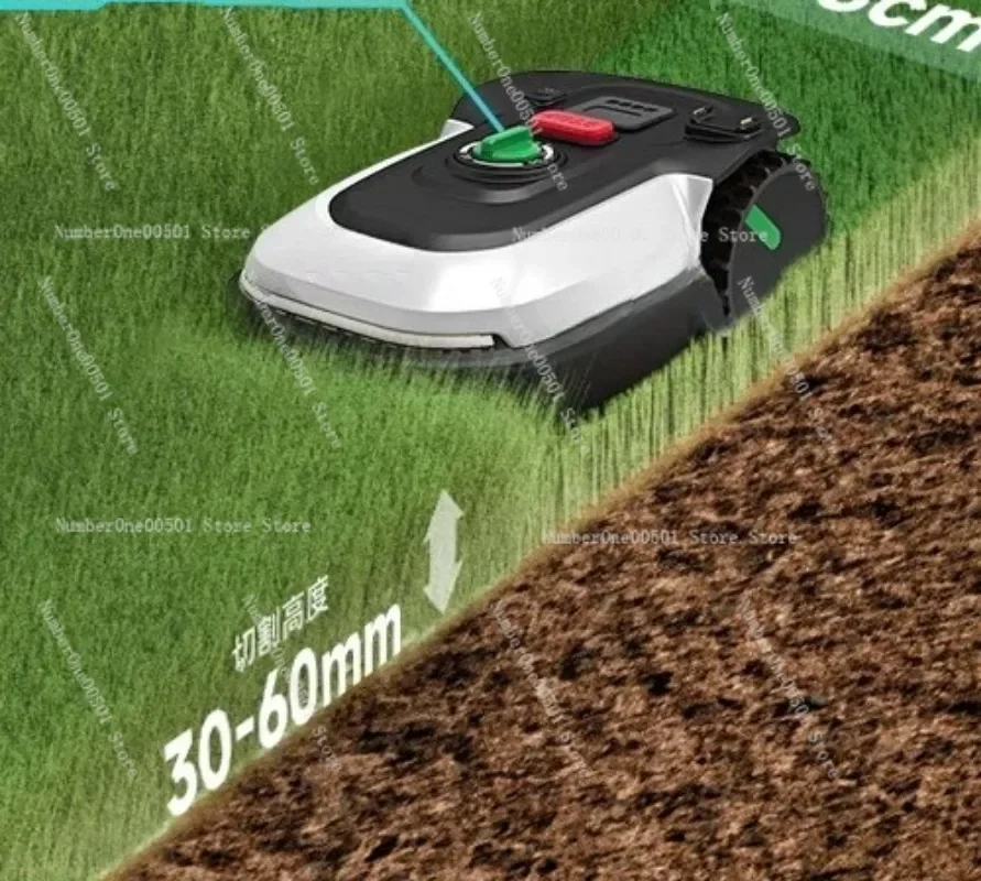 8802 Automatic Robotic Lawn Mower Cordless Grass Cutter