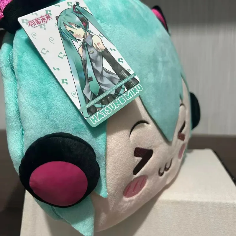 New Genuine Anime Hatsune Miku Hug Pillow Kawaii Figure Model Dual Use Air Conditioning Blanket Toys Doll Cosplay Props Gifts