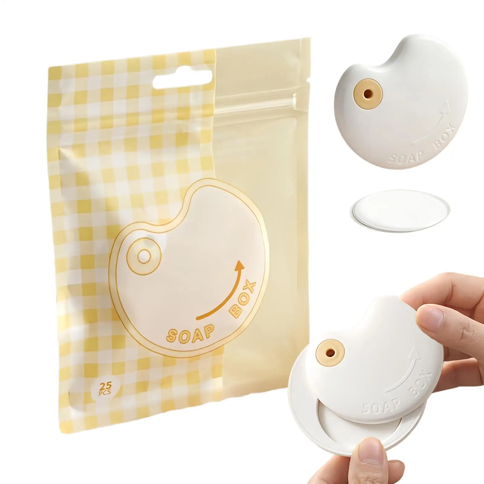 Paper Soap Sheets Portable Ultra-Thin Gentle Fast Dissolving Portable Hand Wash Soap Sheets for Sensitive Skin Children Adult